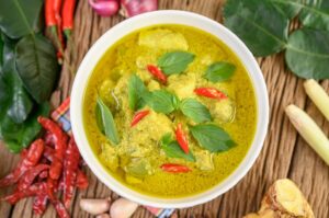 Thai green curry